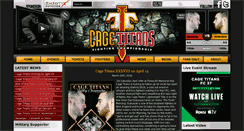 Desktop Screenshot of cagetitansfc.com